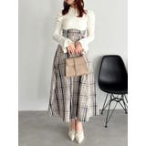 シャツカラーコルセットタックワンピース | dazzlin | 詳細画像31 