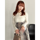 シャツカラーコルセットタックワンピース | dazzlin | 詳細画像32 