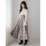 シャツカラーコルセットタックワンピース | dazzlin | 詳細画像4 