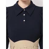 シャツカラーコルセットタックワンピース | dazzlin | 詳細画像49 