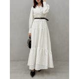 テーラーカラーコルセットワンピース | dazzlin | 詳細画像8 