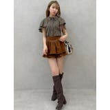 2WAYケープリボンブラウス | dazzlin | 詳細画像8 