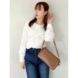 ピエロフリルブラウス | dazzlin | 詳細画像18