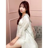 【吉田朱里】シルクフードヘアカバーガウン | dazzlin | 詳細画像13