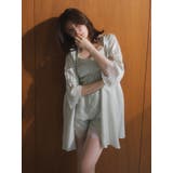 【吉田朱里】シルクフードヘアカバーガウン | dazzlin | 詳細画像9