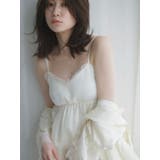 アイボリー | 【吉田朱里】シルクフードヘアカバーガウン | dazzlin