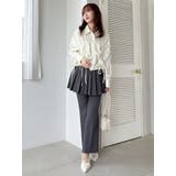 2WAYギャザーシャツブルゾン | dazzlin | 詳細画像14 