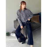 2WAYギャザーシャツブルゾン | dazzlin | 詳細画像17 