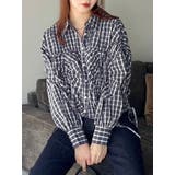 ミックス | 2WAYギャザーシャツブルゾン | dazzlin