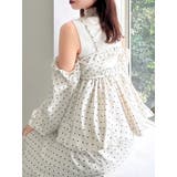 ペプラムギャザーバルーンブラウス | dazzlin | 詳細画像40 