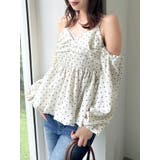 ミックス | ペプラムギャザーバルーンブラウス | dazzlin