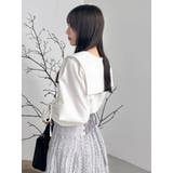 【20周年記念復刻！】オープンリボンブラウス | dazzlin | 詳細画像31 