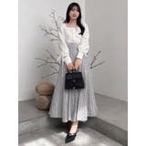 【20周年記念復刻！】オープンリボンブラウス | dazzlin | 詳細画像36 