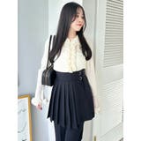 シュリンクフラワーショートシャツ | dazzlin | 詳細画像17 