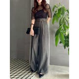 バリエーションワイドパンツ | dazzlin | 詳細画像5