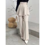 2WAYレイヤードスカートパンツ | dazzlin | 詳細画像1 