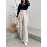 2WAYレイヤードスカートパンツ | dazzlin | 詳細画像10 