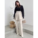 2WAYレイヤードスカートパンツ | dazzlin | 詳細画像11 