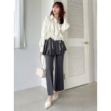 2WAYレイヤードスカートパンツ | dazzlin | 詳細画像3 