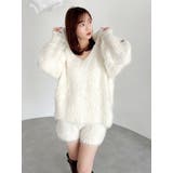 カールニットショートパンツ | dazzlin | 詳細画像10 