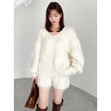 カールニットショートパンツ | dazzlin | 詳細画像4 