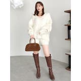 カールニットショートパンツ | dazzlin | 詳細画像9 