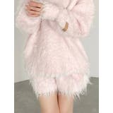 ピンク | カールニットショートパンツ | dazzlin