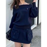 【セットアップ対応】スウェットポケットミニスカート | dazzlin | 詳細画像20 