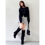 【セットアップ対応】スウェットポケットミニスカート | dazzlin | 詳細画像22 