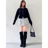 【セットアップ対応】スウェットポケットミニスカート | dazzlin | 詳細画像23 