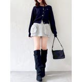 【セットアップ対応】スウェットポケットミニスカート | dazzlin | 詳細画像26 