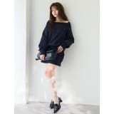 【セットアップ対応】スウェットポケットミニスカート | dazzlin | 詳細画像4 