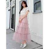 オーガンティアードスカート | dazzlin | 詳細画像42 