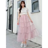 オーガンティアードスカート | dazzlin | 詳細画像43 