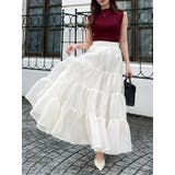 オーガンティアードスカート | dazzlin | 詳細画像6 