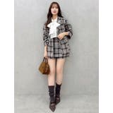 【セットアップ対応】レイヤードスカートパンツ | dazzlin | 詳細画像16 