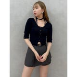 【セットアップ対応】レイヤードスカートパンツ | dazzlin | 詳細画像35 