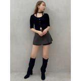 【セットアップ対応】レイヤードスカートパンツ | dazzlin | 詳細画像37 