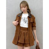 【セットアップ対応】フェイクスウェードミニスカート | dazzlin | 詳細画像32 