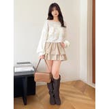 【セットアップ対応】フェイクスウェードミニスカート | dazzlin | 詳細画像9 