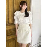 ポケットミニスカート/ツイード | dazzlin | 詳細画像10 