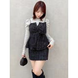 ポケットミニスカート/ツイード | dazzlin | 詳細画像28 