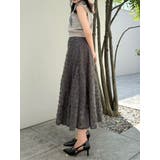 モチーフボリュームフレアスカート | dazzlin | 詳細画像22 