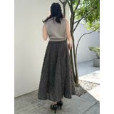 モチーフボリュームフレアスカート | dazzlin | 詳細画像24 