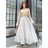 モチーフボリュームフレアスカート | dazzlin | 詳細画像27 