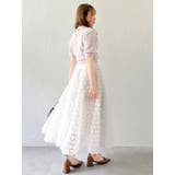 モチーフボリュームフレアスカート | dazzlin | 詳細画像37 