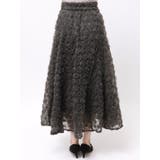 モチーフボリュームフレアスカート | dazzlin | 詳細画像43 