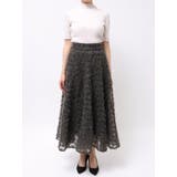 モチーフボリュームフレアスカート | dazzlin | 詳細画像47 