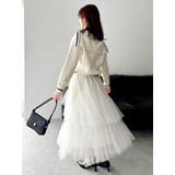 【FILA別注】アシメチュールティアードスカート | dazzlin | 詳細画像21 