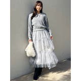 【FILA別注】アシメチュールティアードスカート | dazzlin | 詳細画像28 